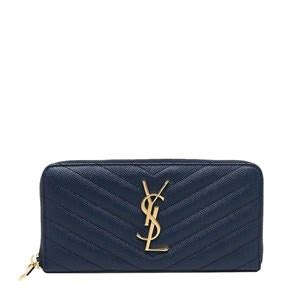 ysl wallet zipper|farfetch ysl wallet.